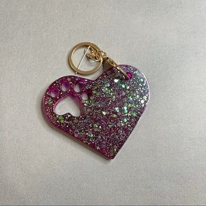 Big Heart Keychain/Resin Keychain